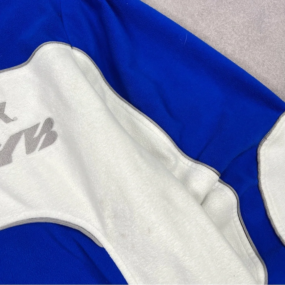Ski Doo Blue and White Quarter-Zip Pullover - Picture 5 of 5